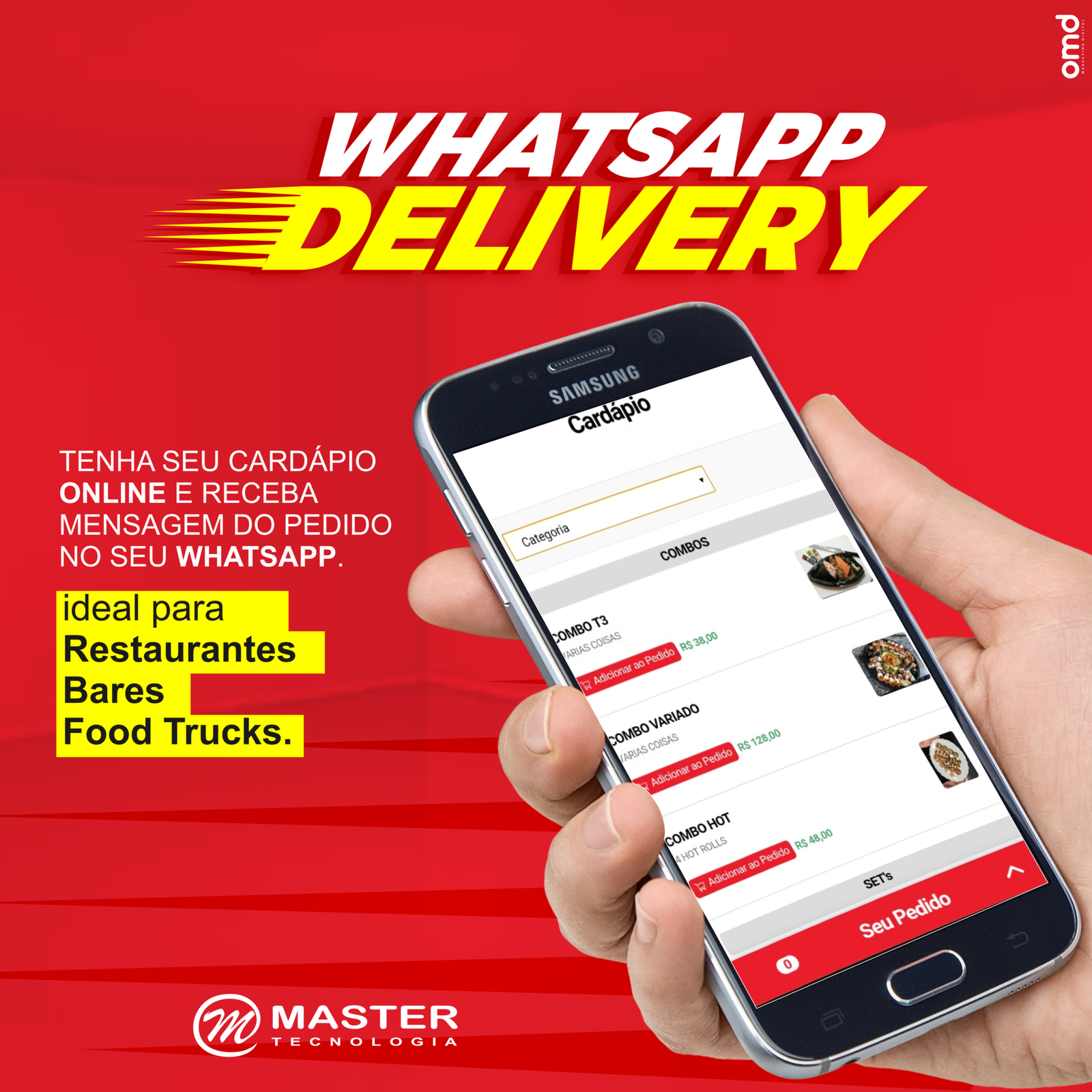 Delivery Whatsapp Master Tecnologia